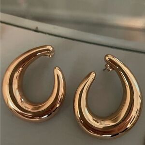 Anthropologie Gold Earrings
